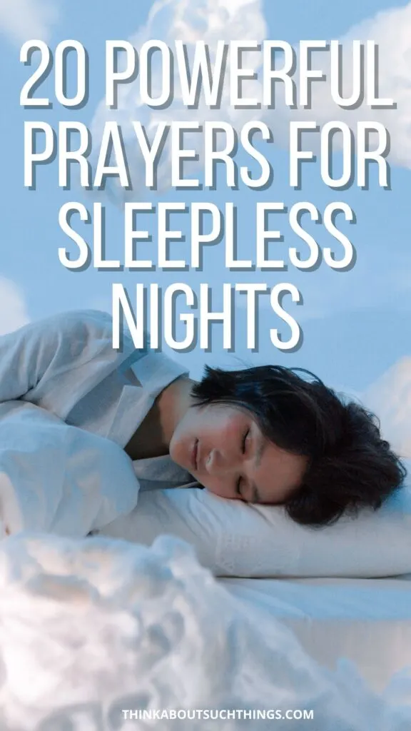 Prayers for Sleepless Nights
