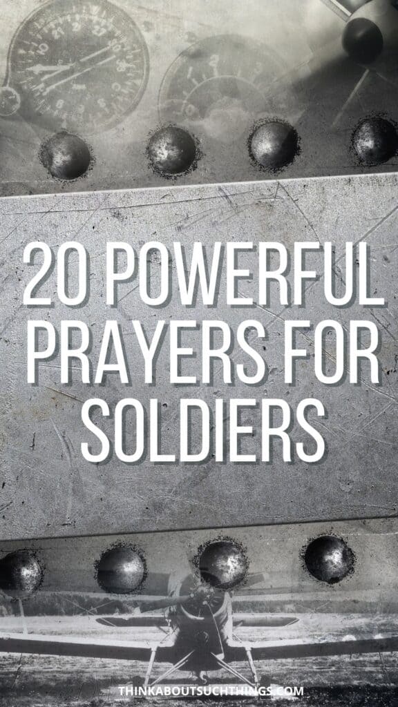 Prayers for Soldiers