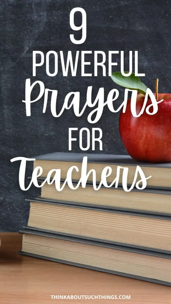 prayers for teachers