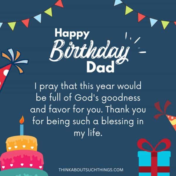 Uplifting Birthday Prayers For Dad {Plus Images} | Think About Such Things