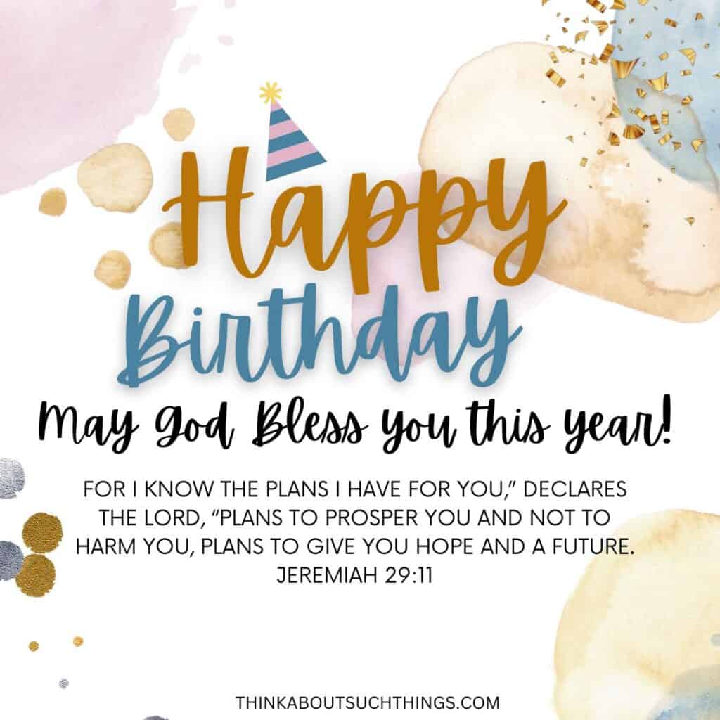 List 30+ Stock Photos happy birthday wishes images with bible verses Latest