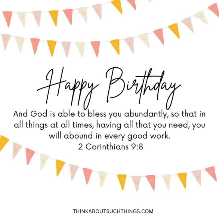 37 Best Bible Verses For Birthdays [with Images] 