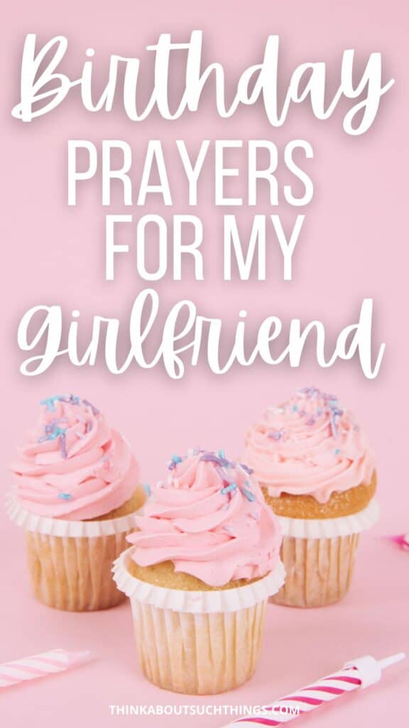 Birthday prayers for girlfriend