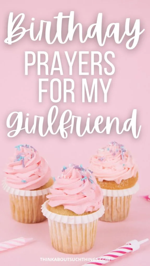 Birthday prayers for girlfriend