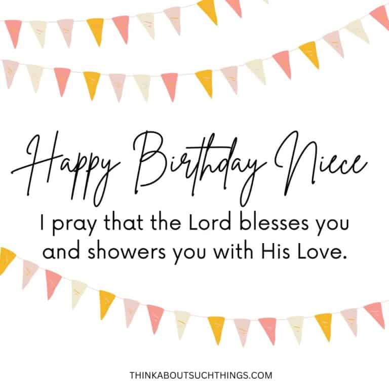 Inspirational Birthday Prayers For My Niece Plus Images | Think About