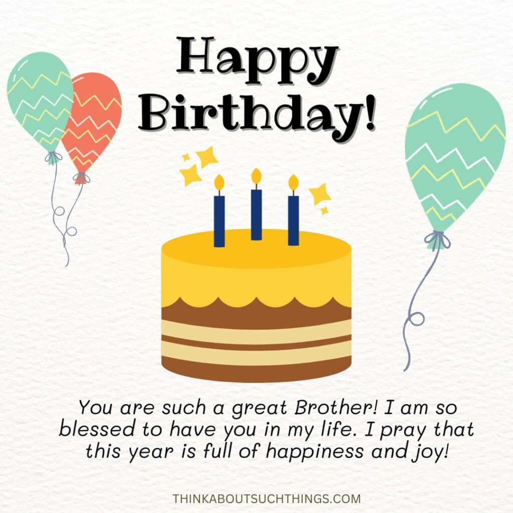 Encouraging Birthday Prayers For My Brother {Plus Images} | Think ...