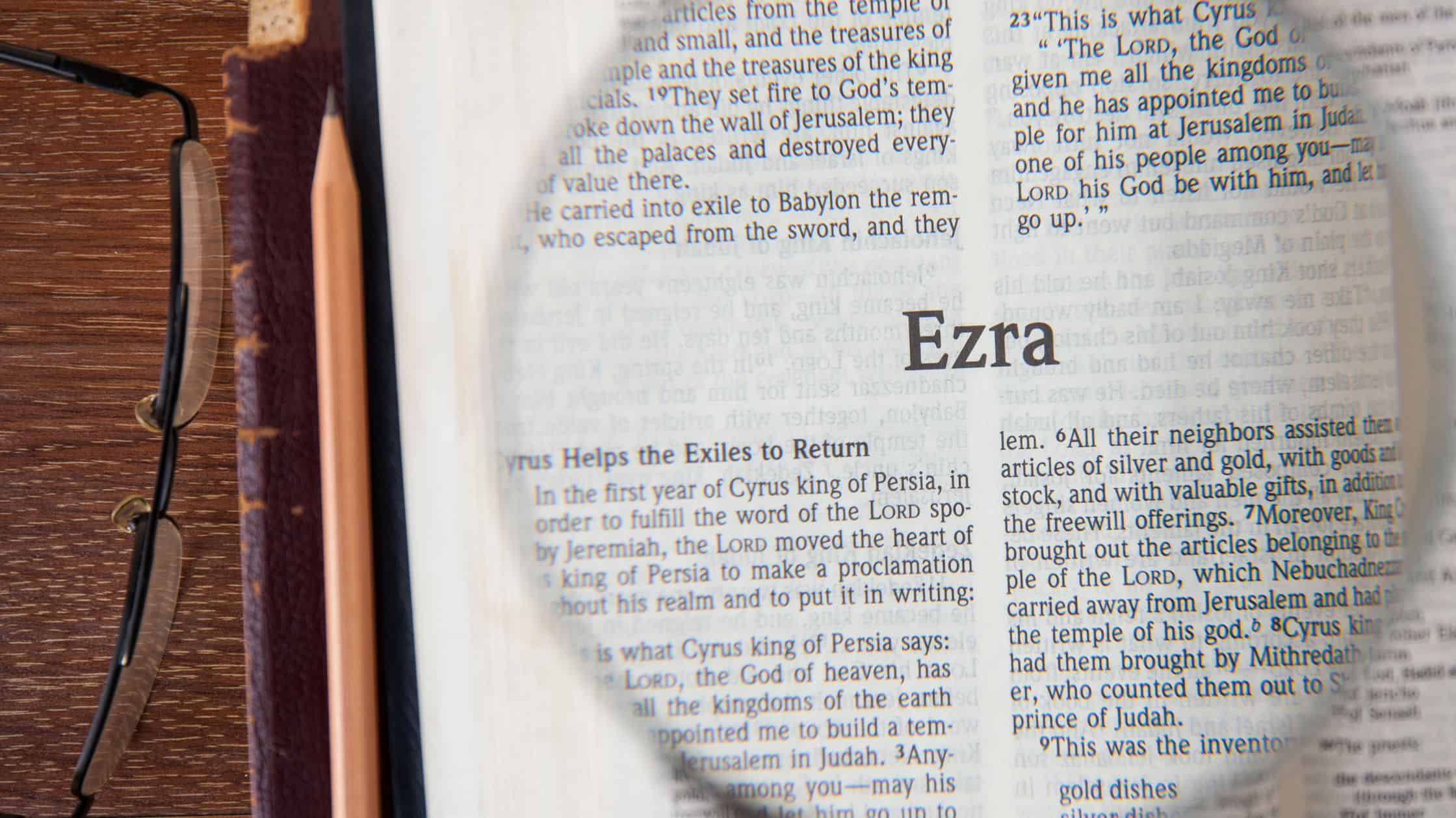 Outline Of Ezra: Basic & Detailed Outlines | Think About Such Things