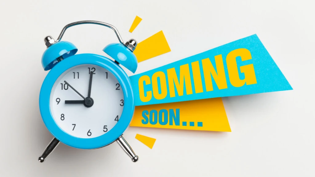 Coming Soon Page