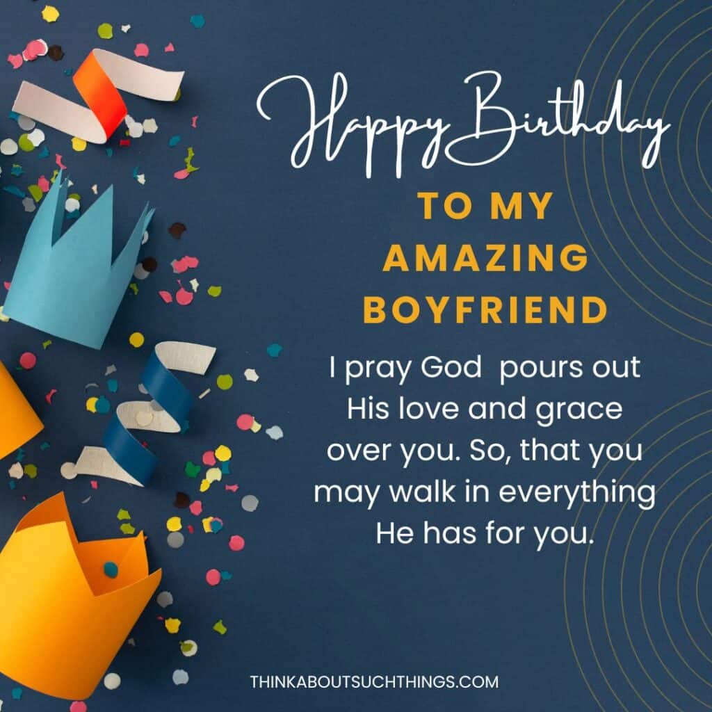 Happy Birthday To My Boyfriend