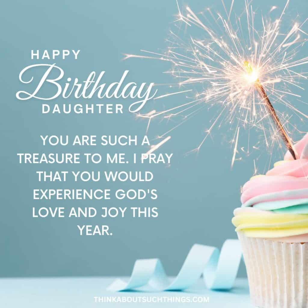 happy birthday daughter prayer
