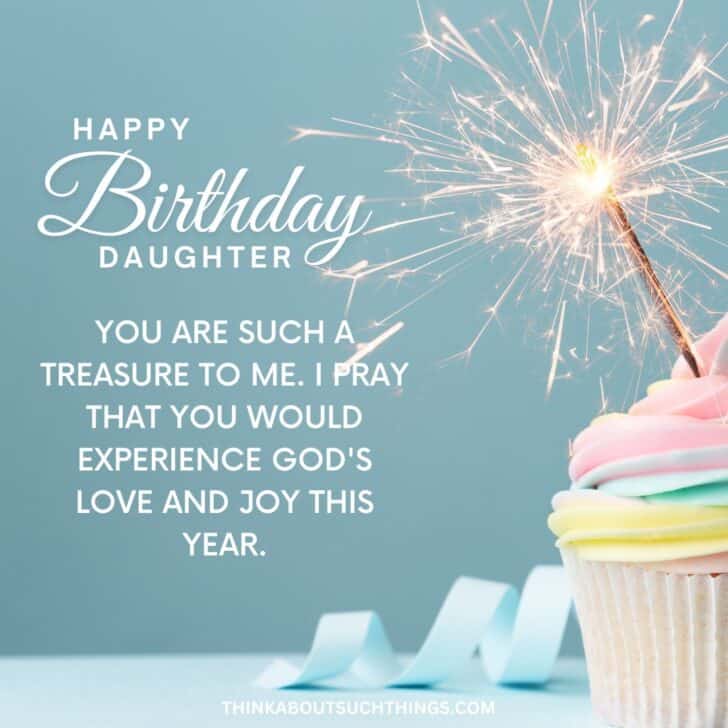 Sweet Birthday Prayers For My Daughter {Plus Images} | Think About Such ...