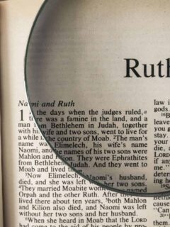 book of ruth outline