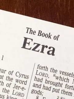 book of ezra outline
