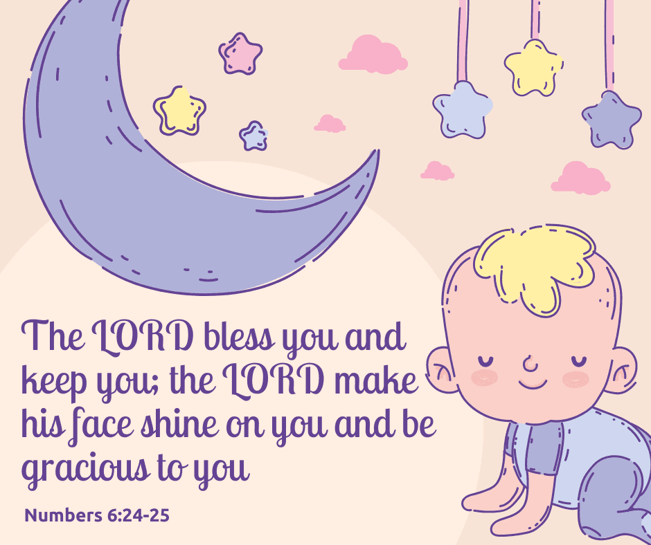 Bible verses for baby shower cards
