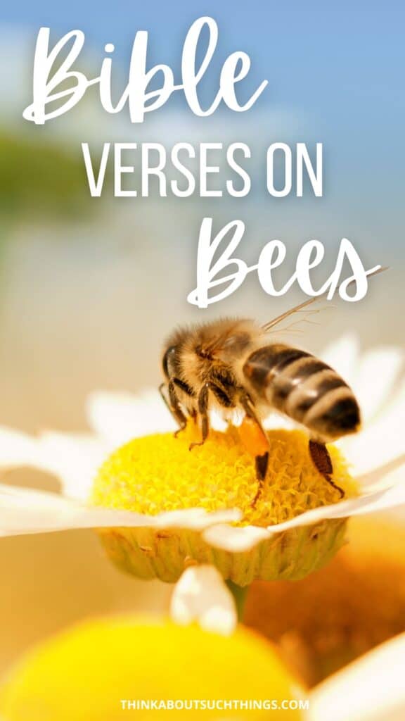 bible verses about bees