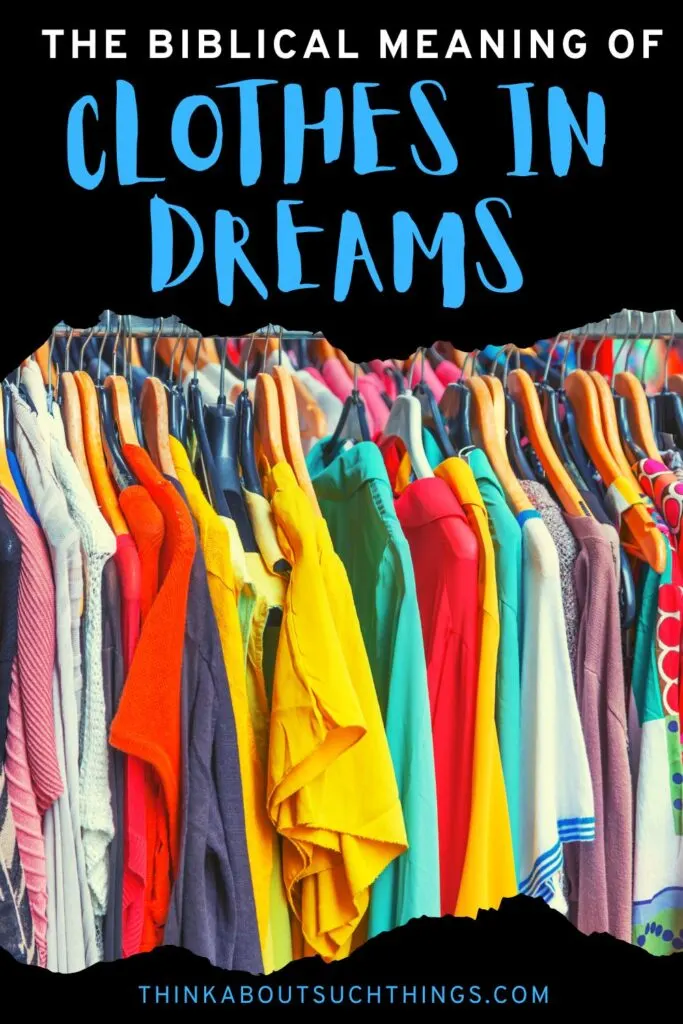 Clothes discount in dream