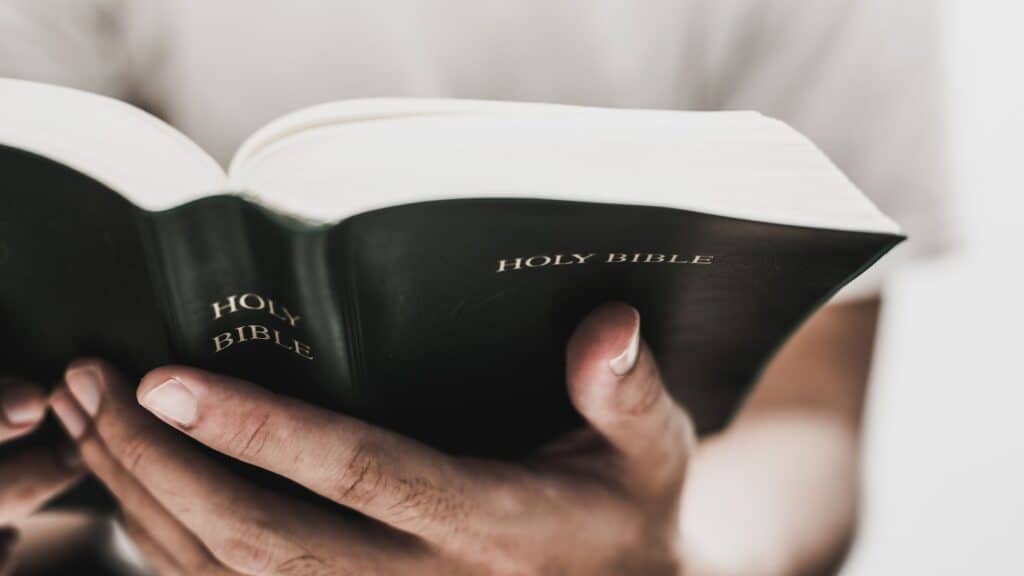 Focus on Jesus by reading the Bible