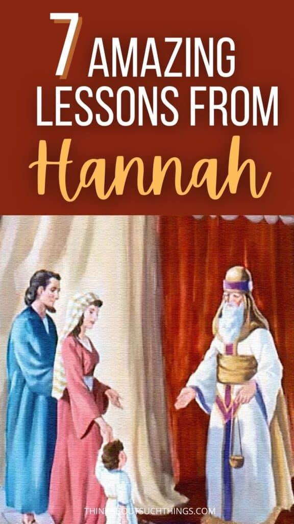 Lessons From Hannah In The Bible