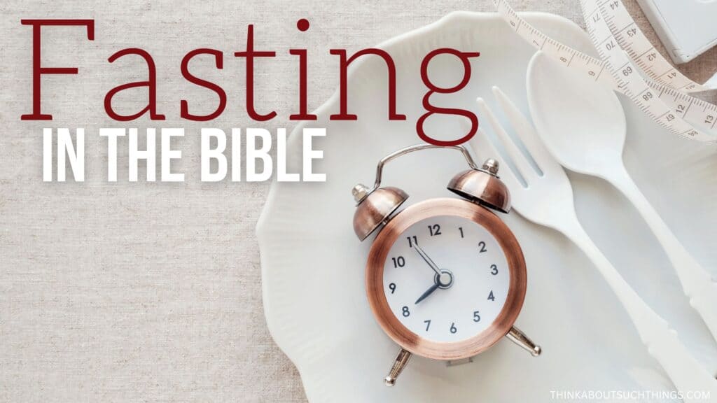 Biblical fasting in the Bible