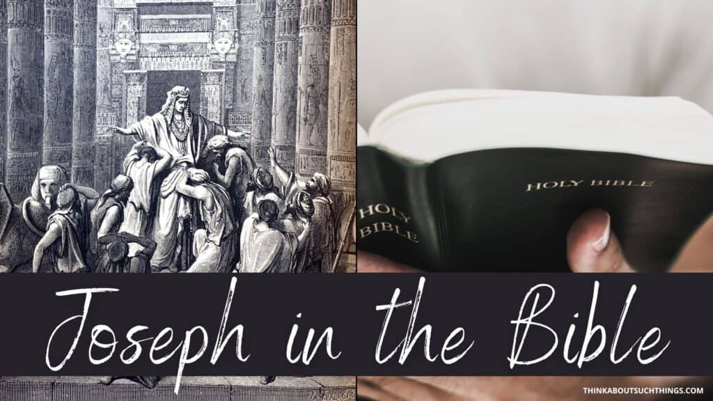 bible study on joseph in genesis	