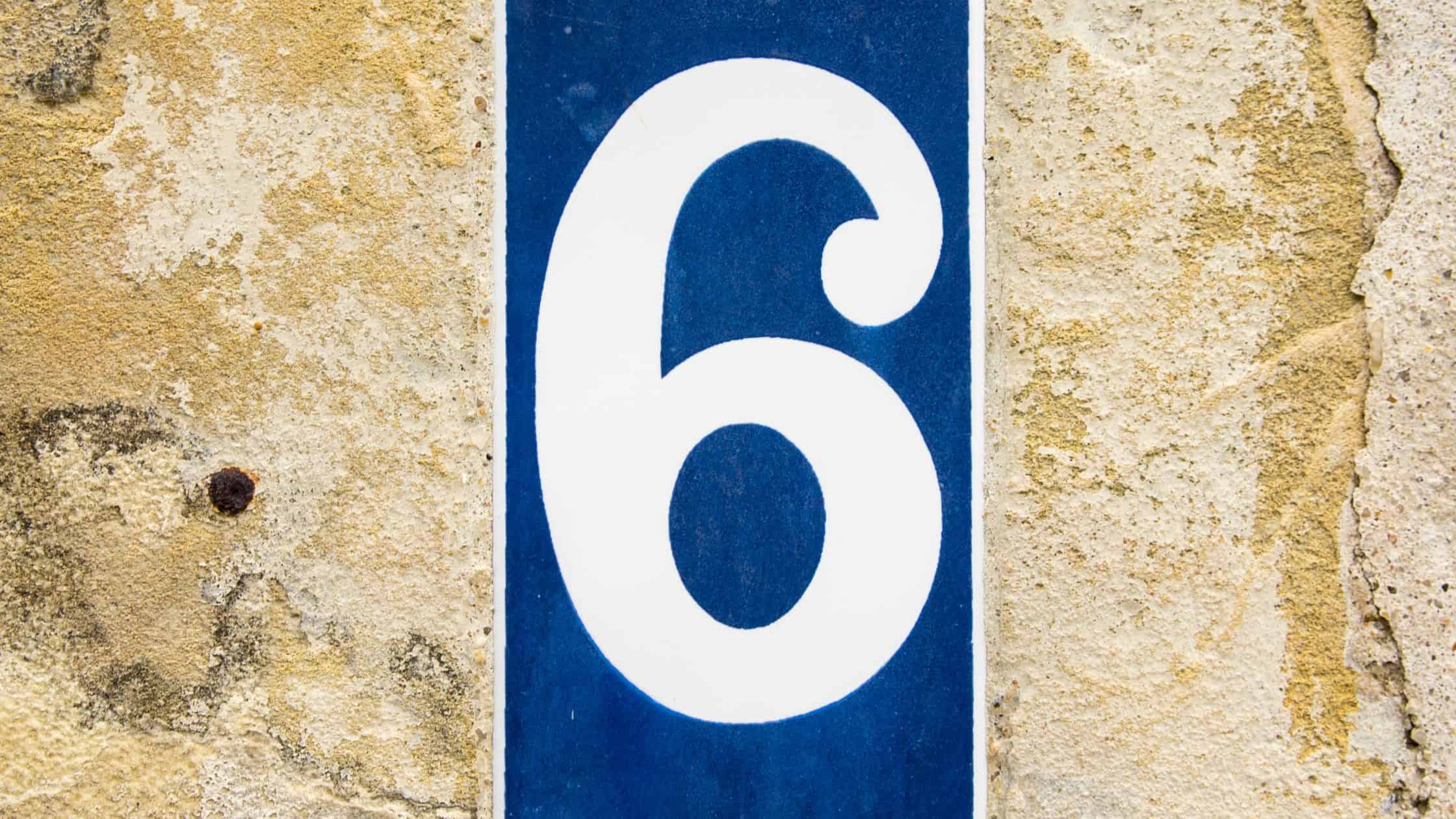 The biblical meaning of the number 6 think about such things