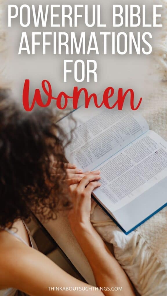 Biblical Affirmations For Women