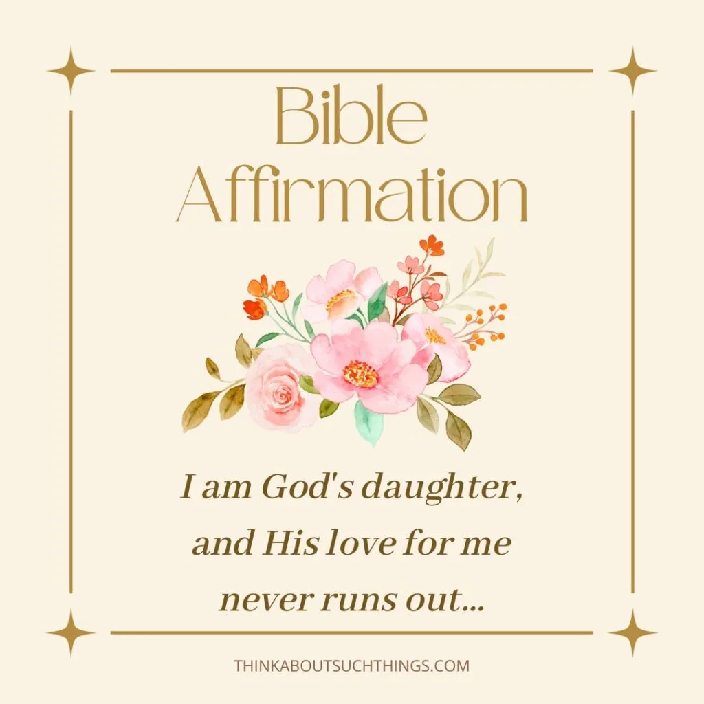 Christian affirmations for women