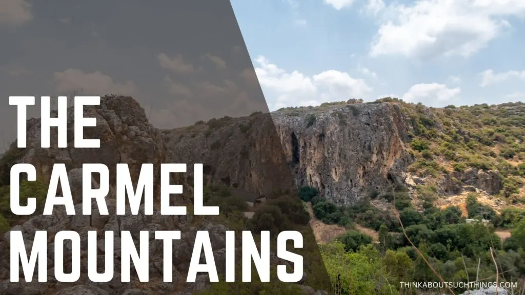 the carmel mountains in the bible