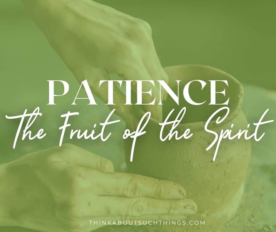 patience the fruit of the spirit