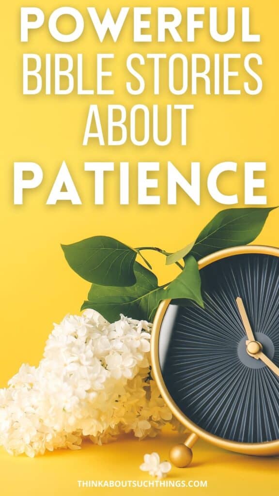 Bible Stories About Patience