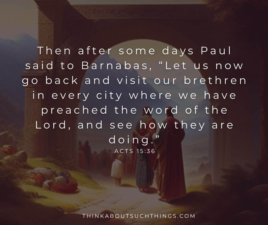 second journey of paul Acts 15