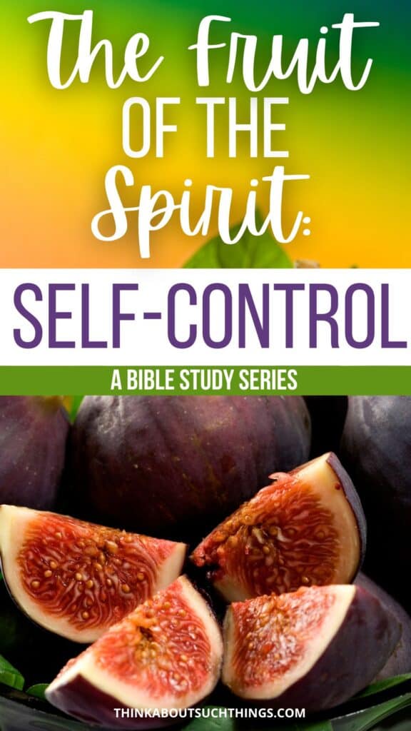 Fruit Of The Spirit: Self-Control