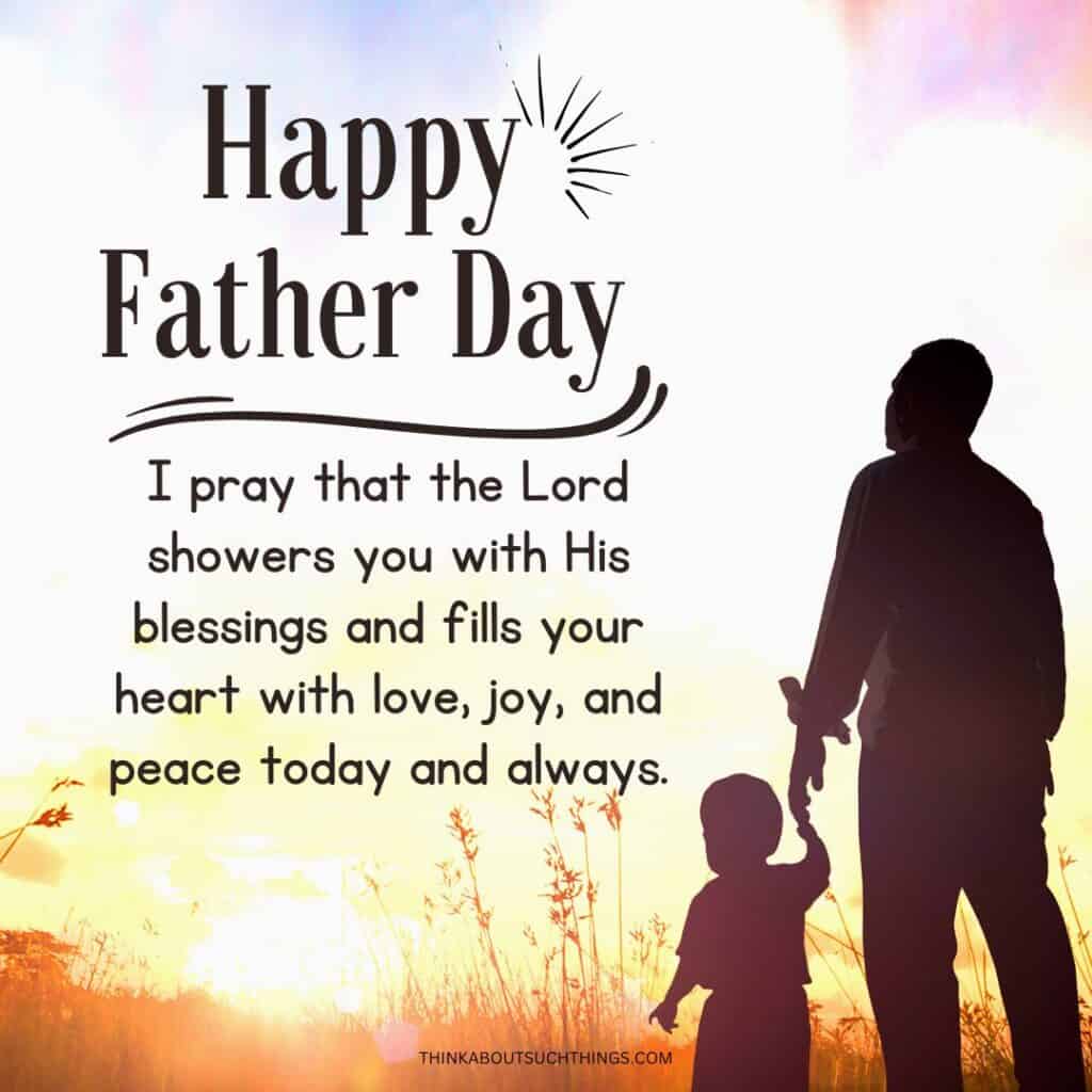 a father's day prayer