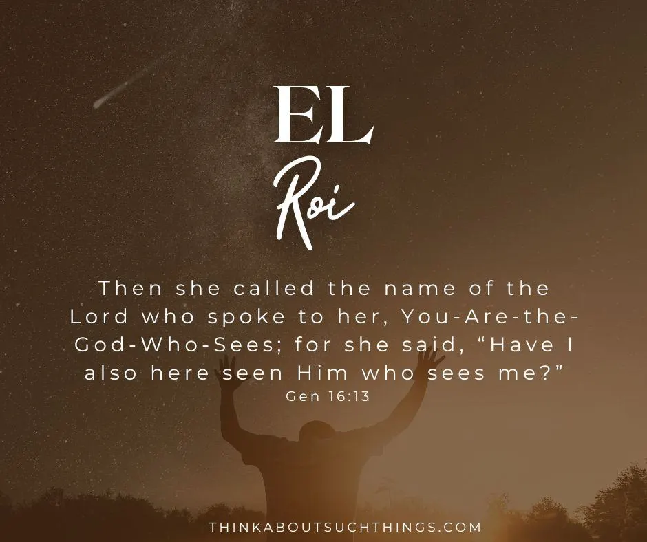 El Roi Bible Verse and meaning