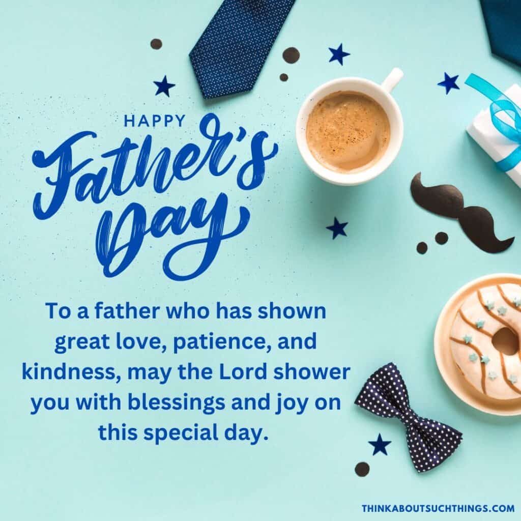 happy fathers day blessings