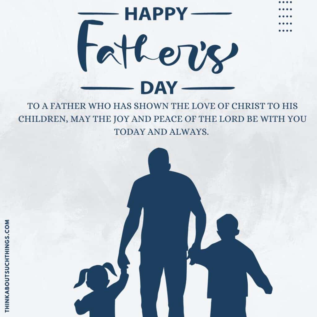 A father's day blessing