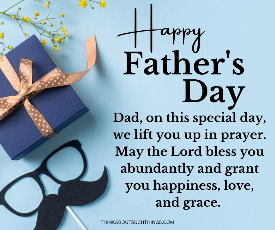 Short prayer for fathers day