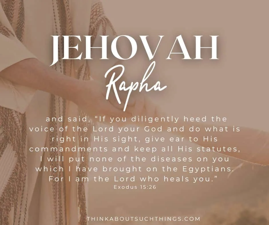 Jehovah rapha bible verse
