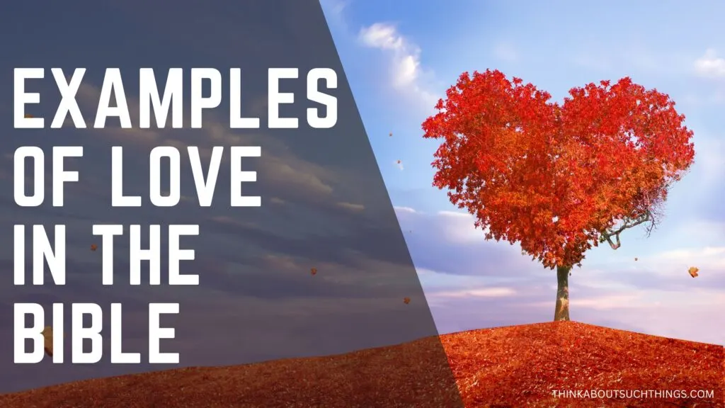 examples of love in the bible