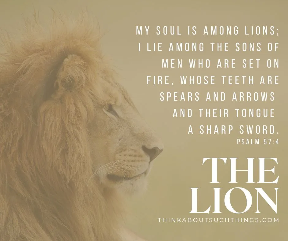 lion bible verse