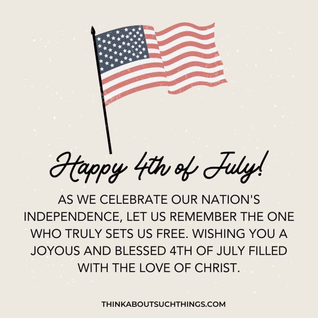 4th of july blessing quotes