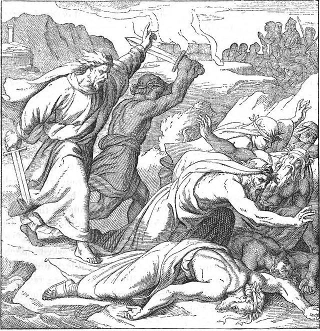 Elijah on mount carmel 1 kings 18