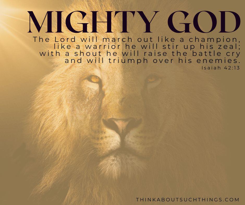 mighty God Jehovah gibbor milchamah