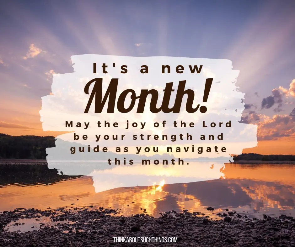 New month blessing prayer