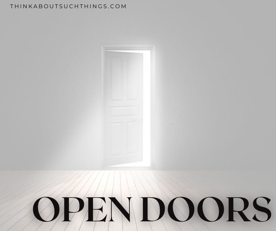 Open Doors In The Bible