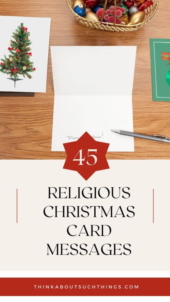 Religious Christmas Card Messages