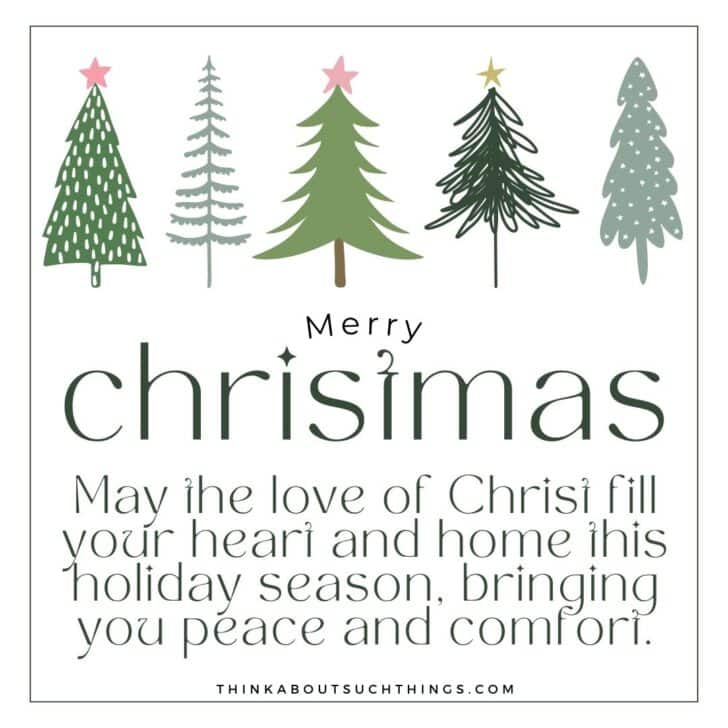 45 Inspirational Religious Christmas Card Messages For Your Holiday