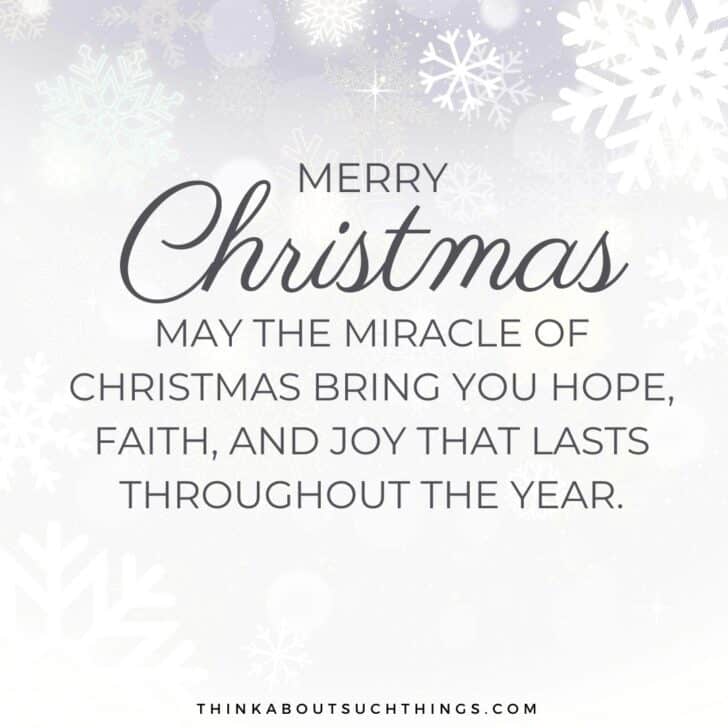 50 Christian Christmas Wishes To Share With Loved Ones | Think About ...