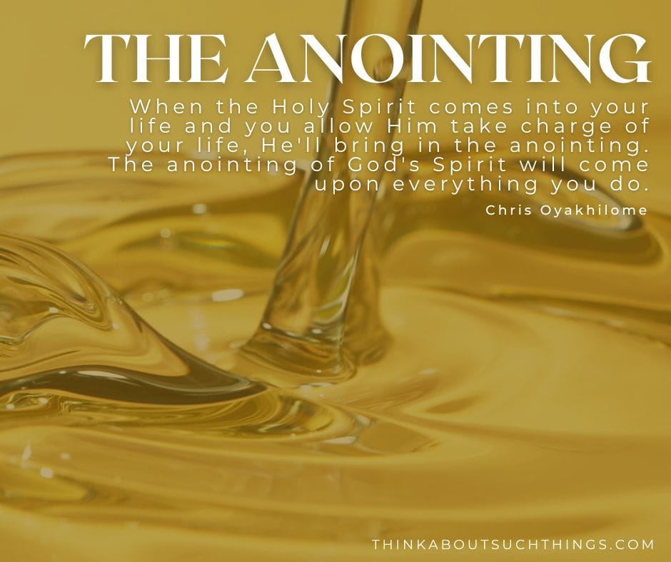the anointing