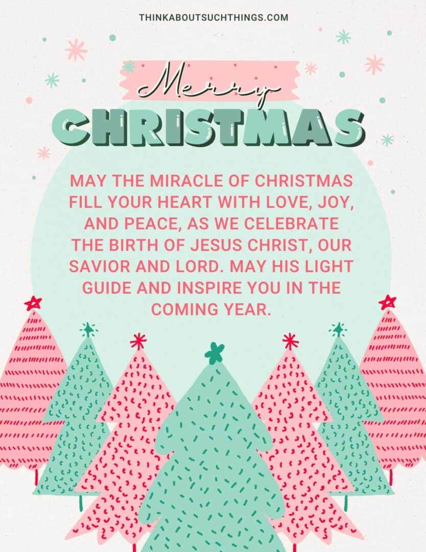 33 FREE Merry Christmas Religious Images To Share | Think About Such Things